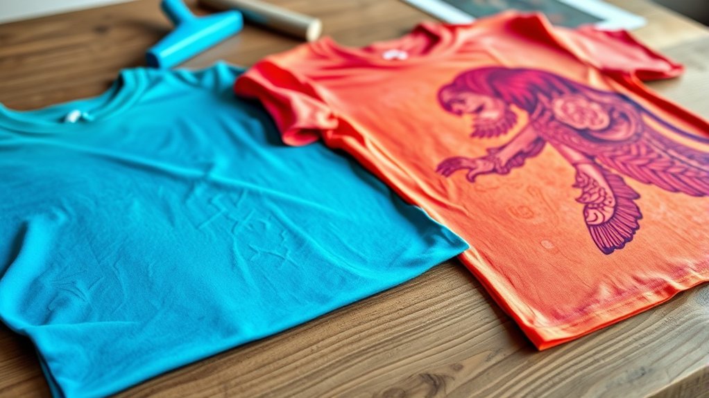 transfer vs screen printing