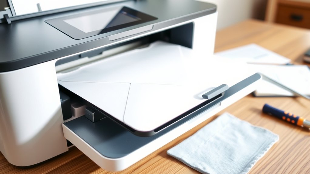 troubleshoot envelope printing issues