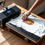 using htvront heat press