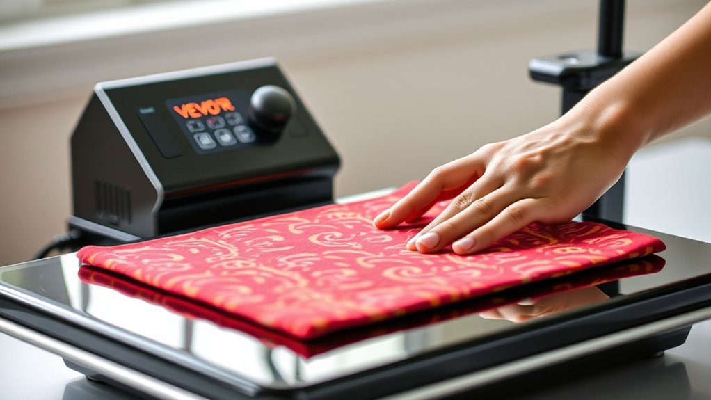 using vevor heat press