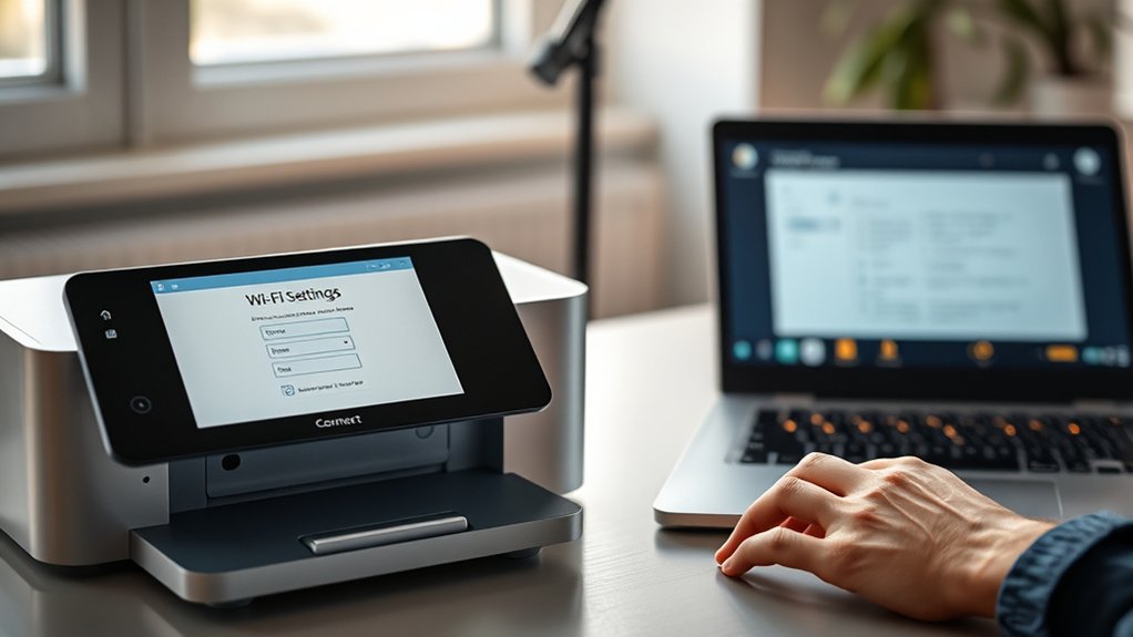 verify and reconnect printer