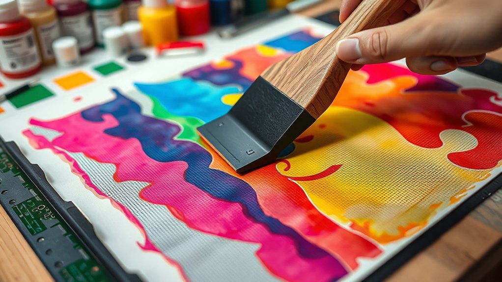 versatile vibrant screenprinting applications