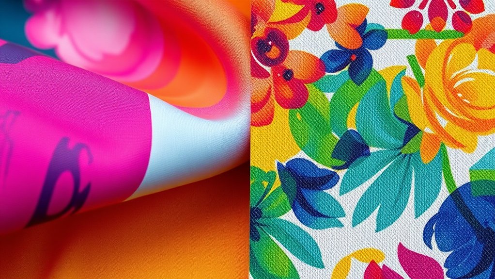 vibrant polyester dye sublimation printing