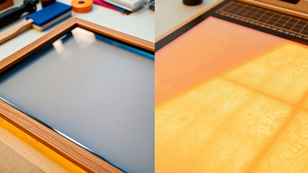 vinyl vs emulsion printing