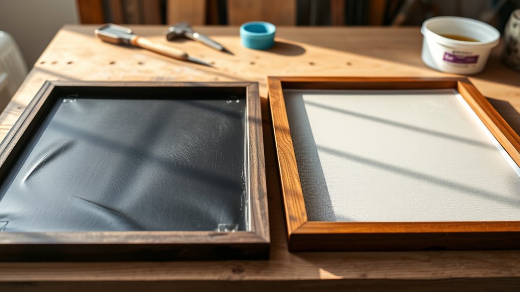 vinyl vs emulsion stencils