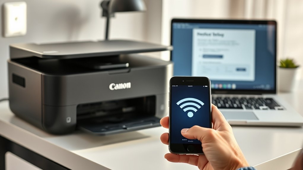 wireless canon printer setup